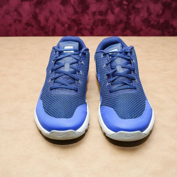 Nike Men Metcon 2 Flywire Blue fabric training Sneakers sz 10.5 - Picture 2 of 6